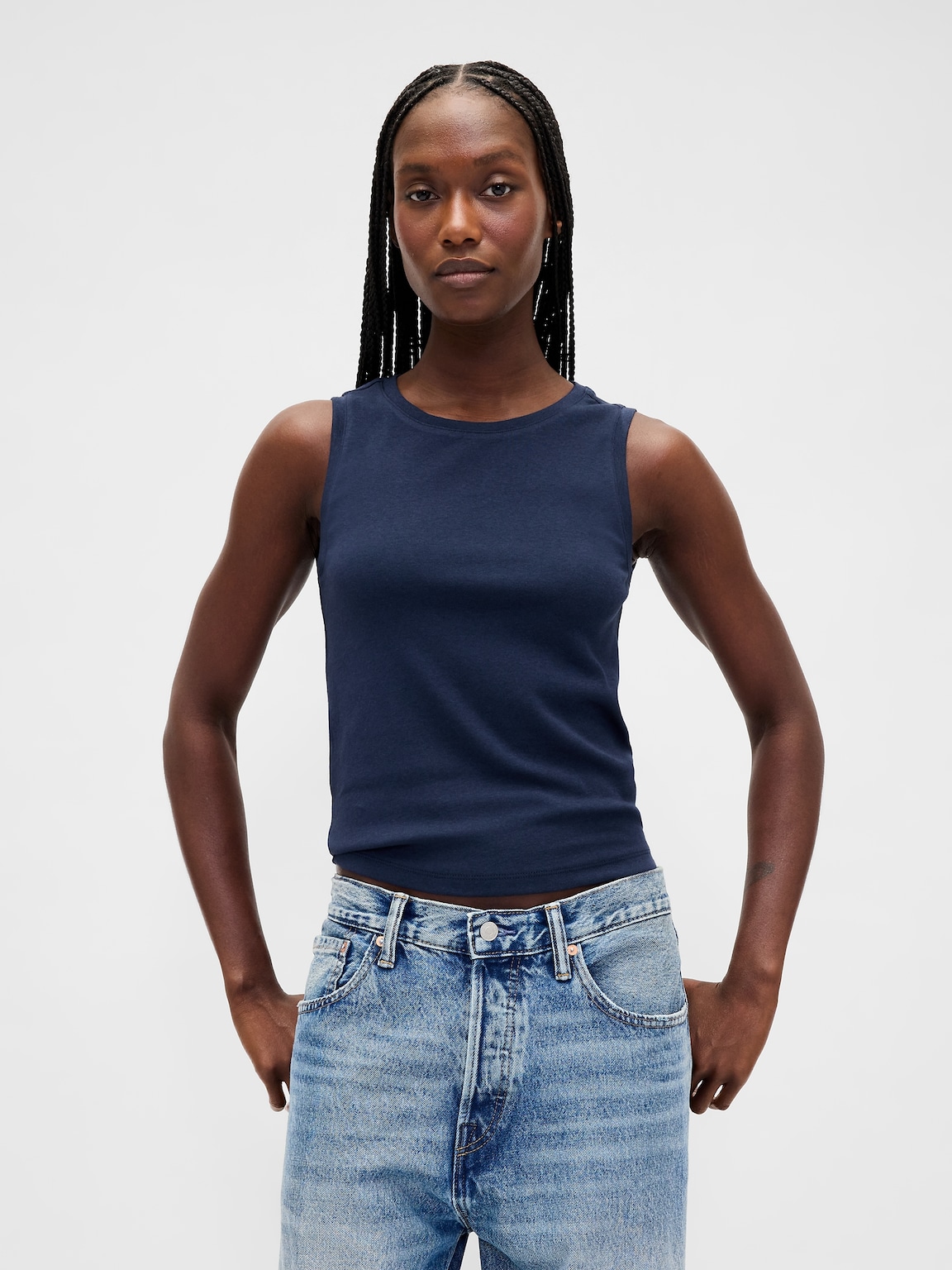 Modern Shell Tank Top