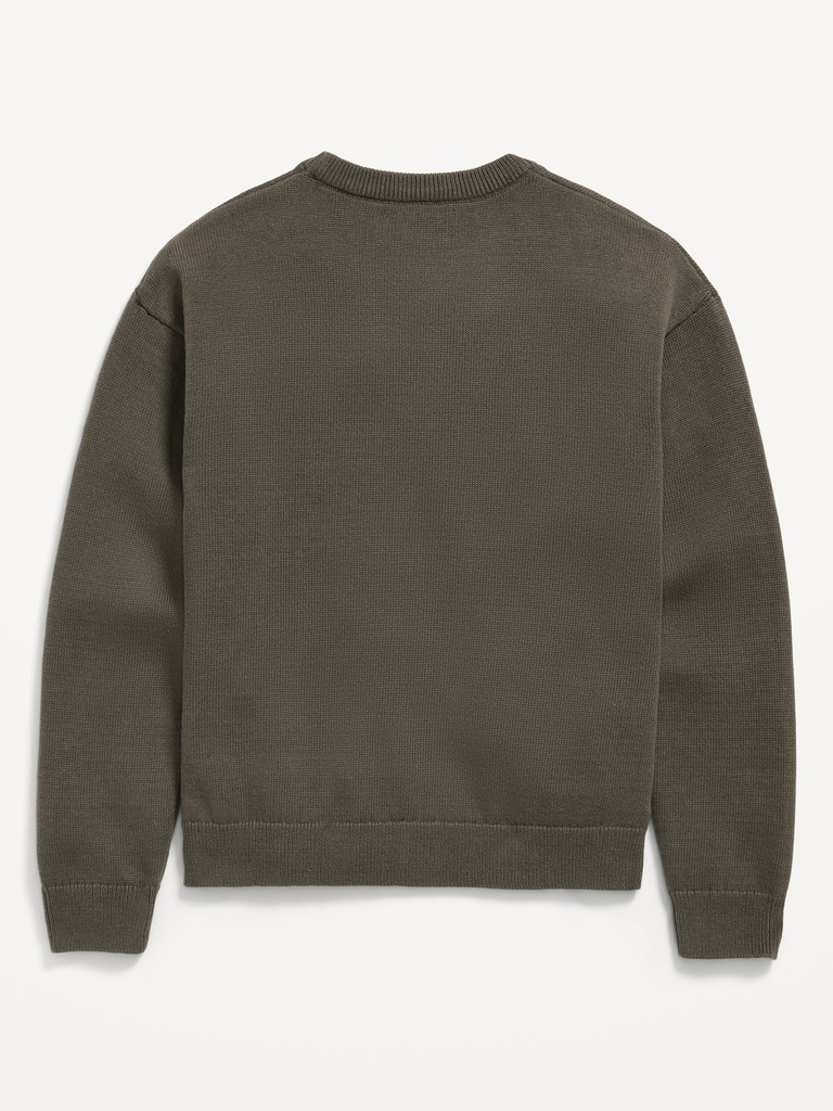 Crew-Neck Sweater for Boys