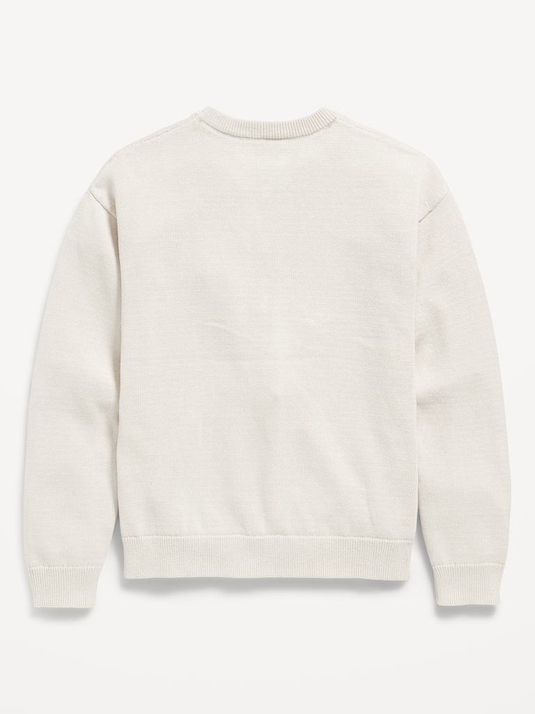 Crew-Neck Sweater for Boys