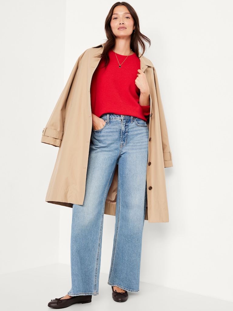 Cozy Wool-Blend Crew-Neck Sweater