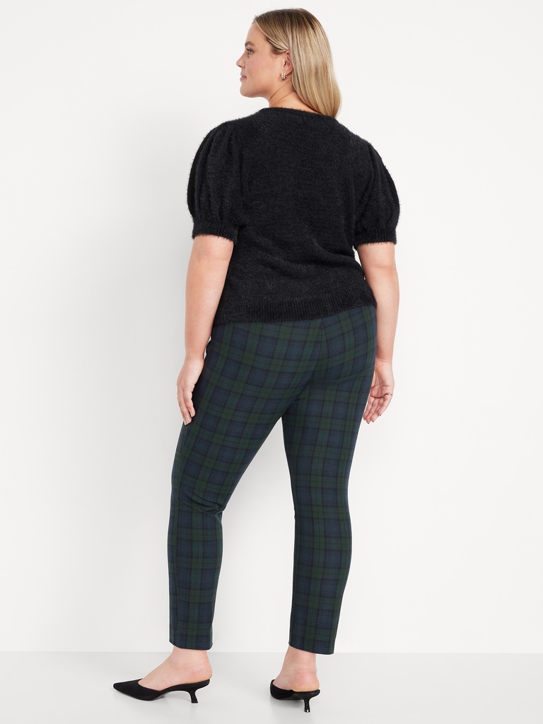 High-Waisted Pixie Skinny Ankle Pants