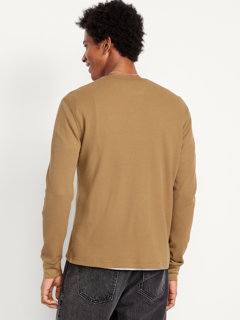 Waffle Henley T-Shirt