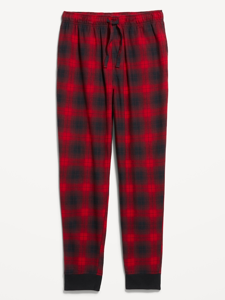 Plaid Flannel Pajama Joggers