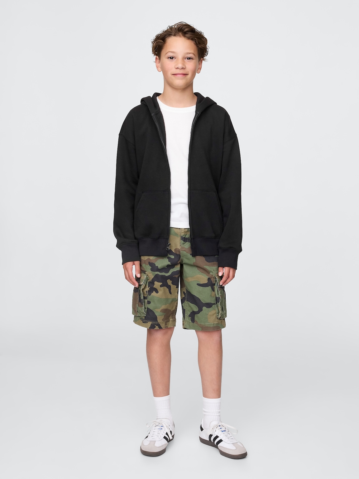 Kids VintageSoft Zip Hoodie