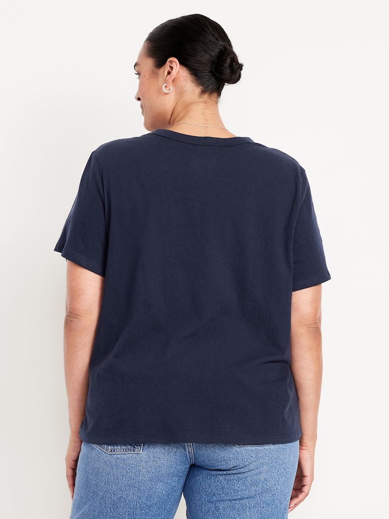 EveryWear Crew-Neck Logo-Graphic T-Shirt