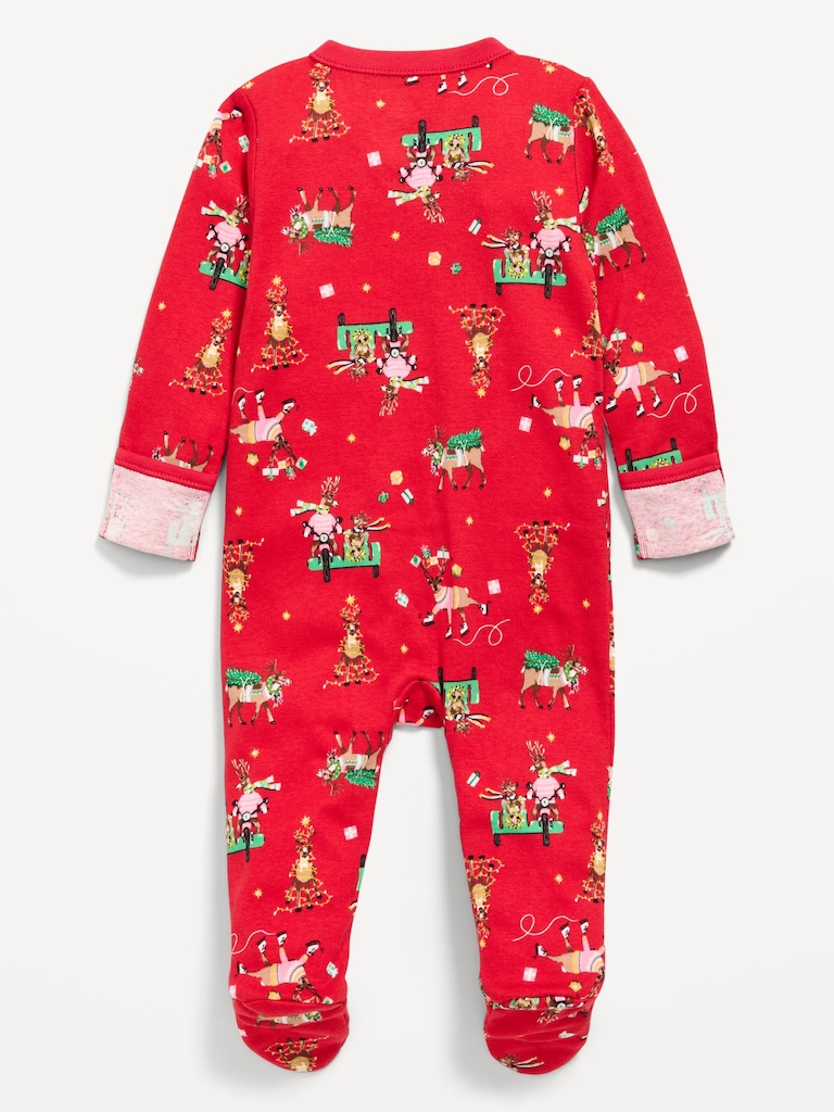 2-Way-Zip Sleep & Play Footed One-Piece for Baby