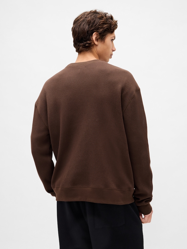 Heavyweight Thermal Oversized T-Shirt