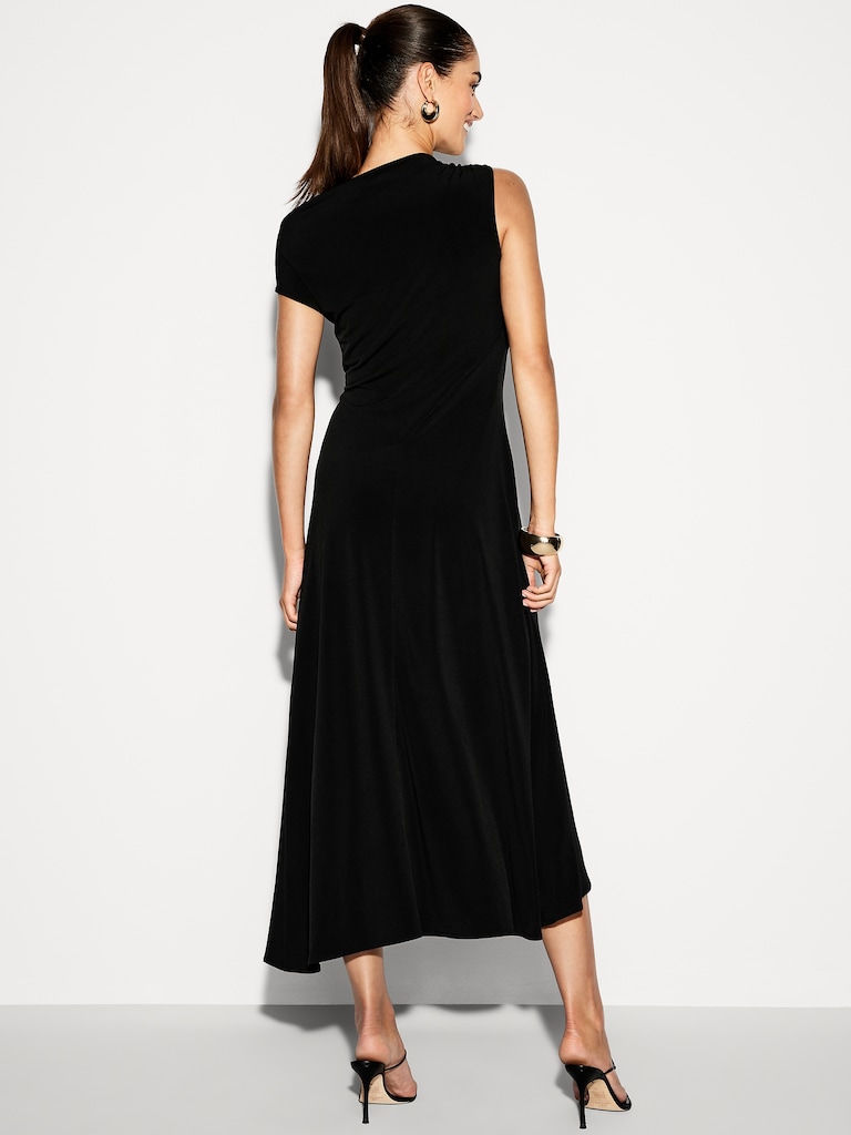 The Occasion by Old Navy Twist-Front Jersey Midi Dress