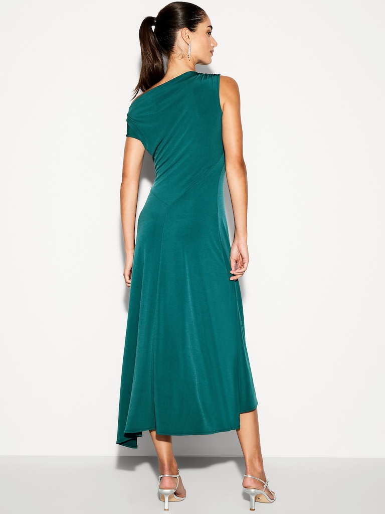 The Occasion by Old Navy Twist-Front Jersey Midi Dress