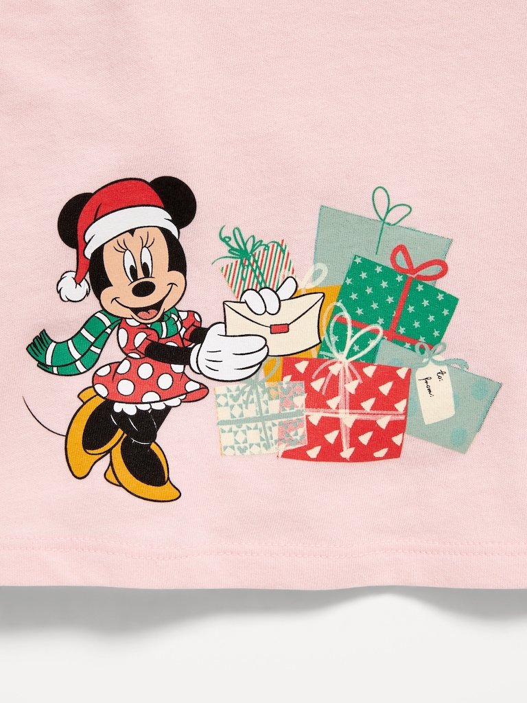 Disney© Minnie Holiday Graphic T-Shirt for Toddler Girls