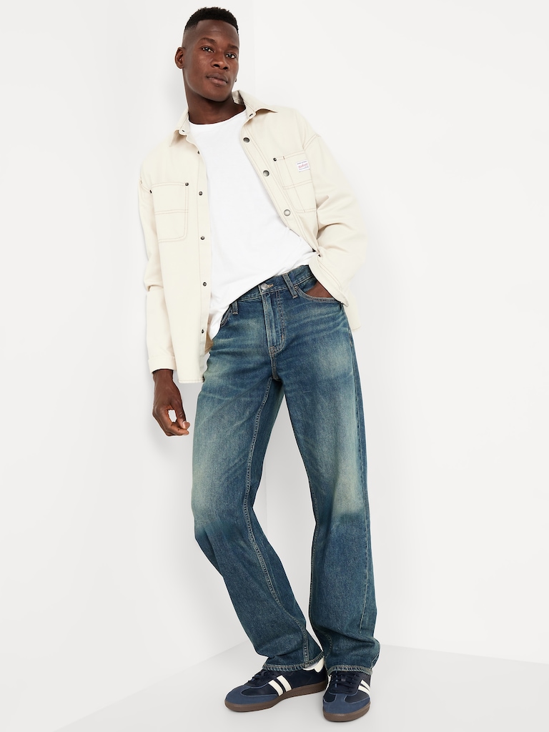 Loose Built-In Flex Jeans