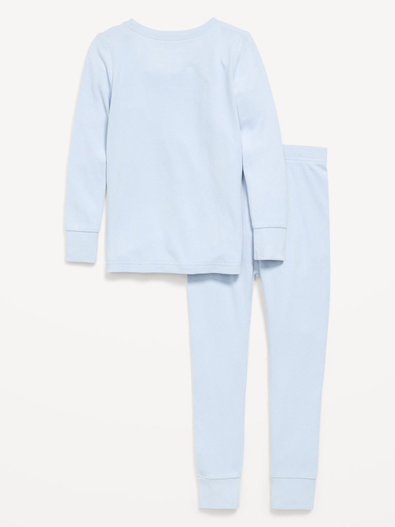 Cozy Printed Snug-Fit Pajama Set for Toddler & Baby