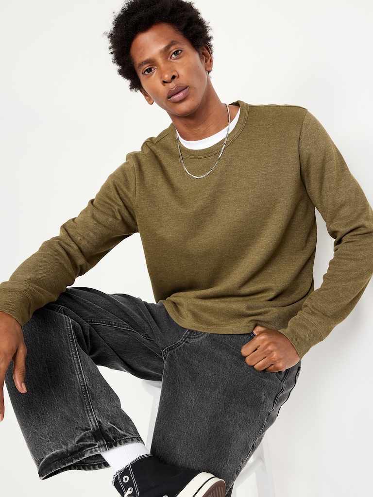 Long-Sleeve French Rib T-Shirt