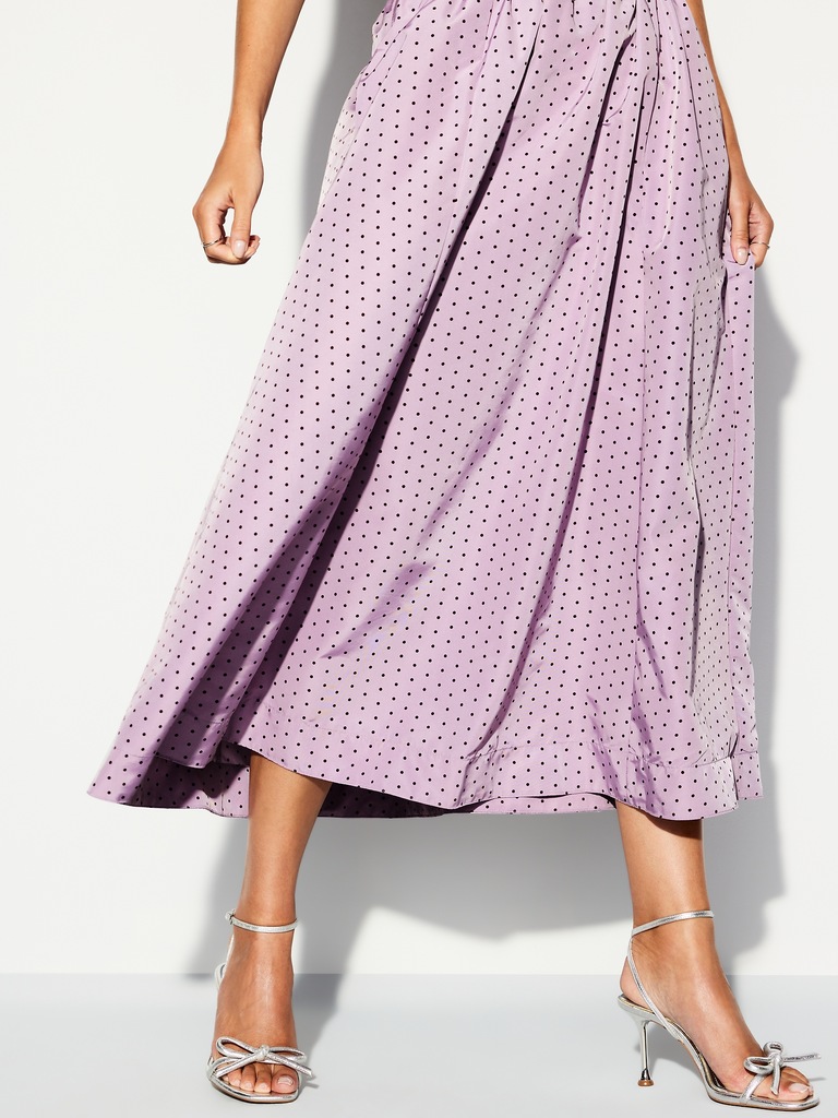 The Occasion by Old Navy High-Waisted Taffeta Midi Skirt