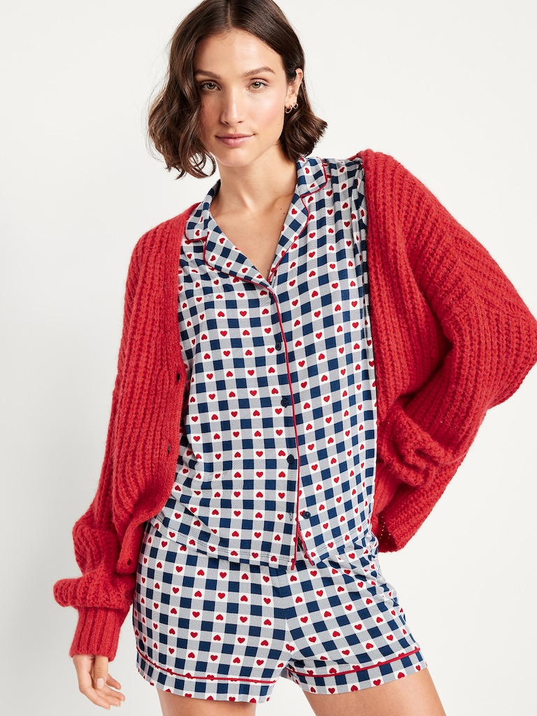 Sunday Sleep Knit Jersey Short Set