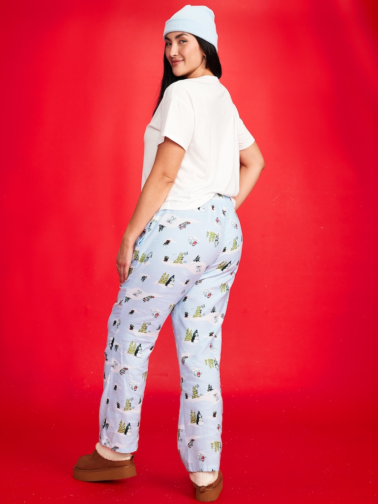 Old Navy x Star Wars Mid-Rise Printed Flannel Pajama Pants for Women