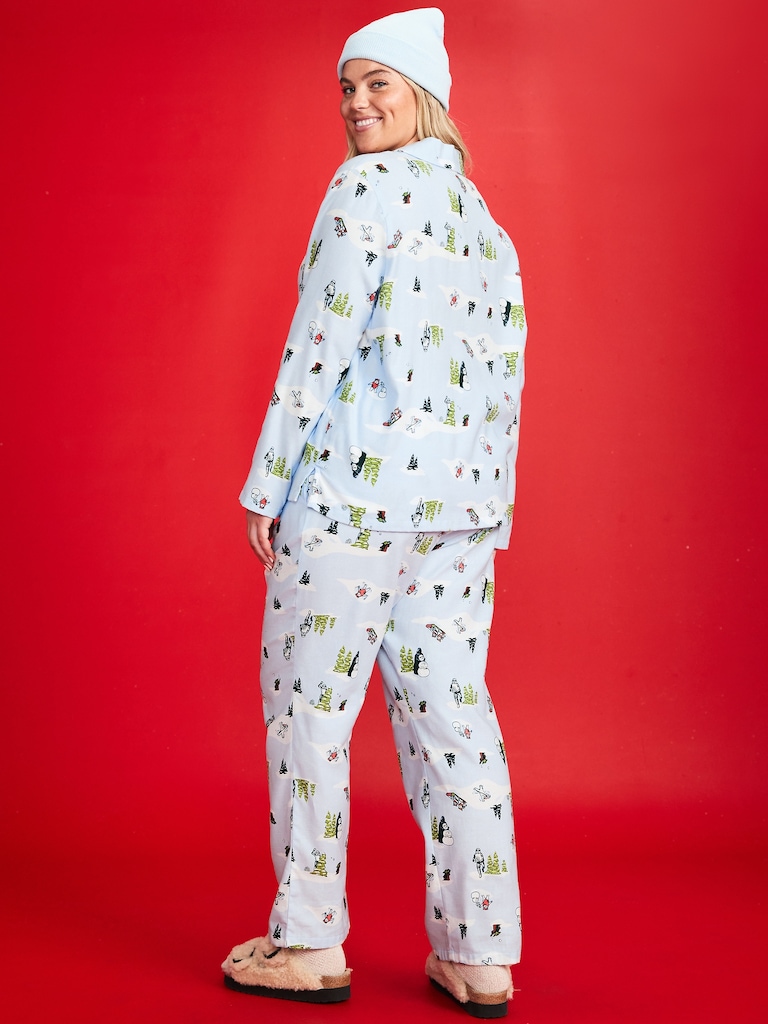 Old Navy x Star Wars Printed Flannel Pajama Set for Women