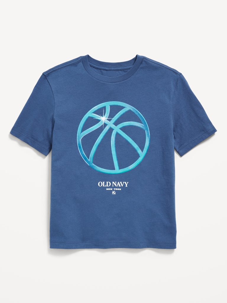Short-Sleeve Logo-Graphic T-Shirt for Boys