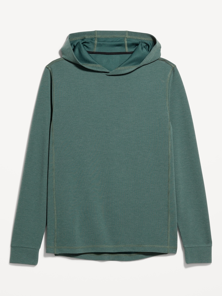 Recharge Knit Waffle Pullover Hoodie