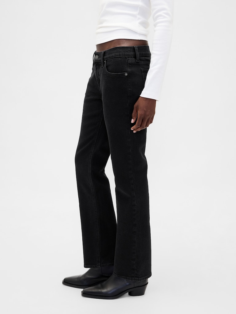 Low Rise '90s Slim Straight Jeans