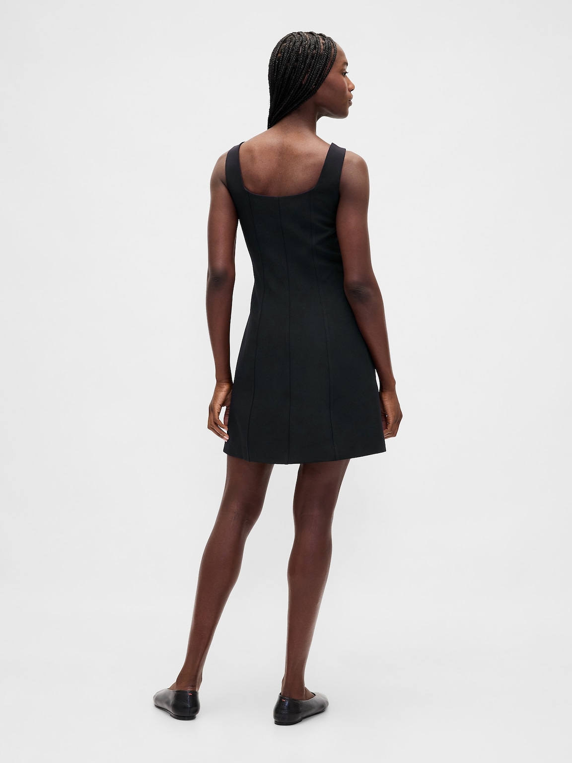 BiStretch Seamed Mini Dress