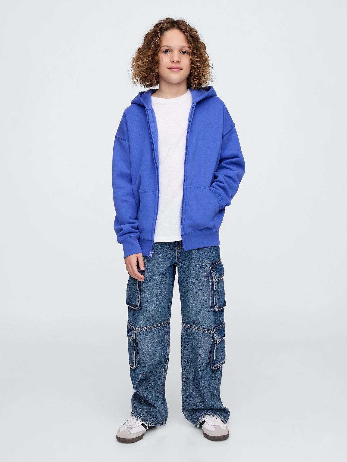 Kids VintageSoft Zip Hoodie