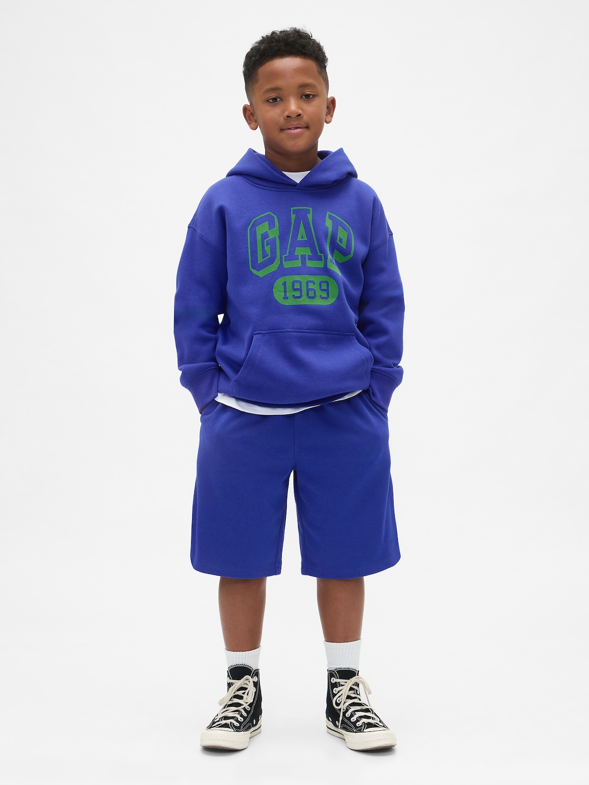 Kids VintageSoft Logo Hoodie