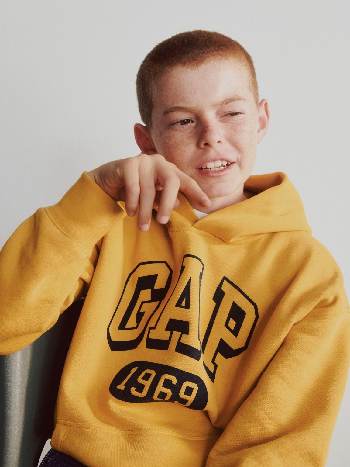 Kids VintageSoft Logo Hoodie