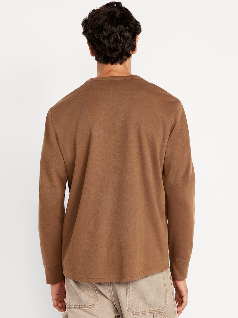 Long-Sleeve French Rib T-Shirt