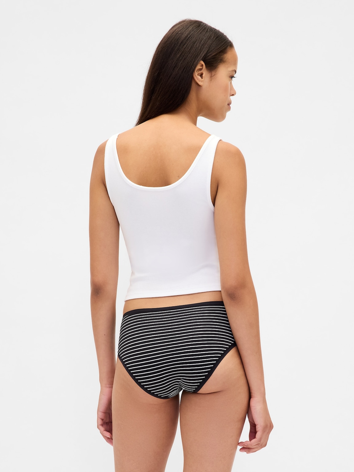 Organic Stretch Cotton Hipster (3-Pack)