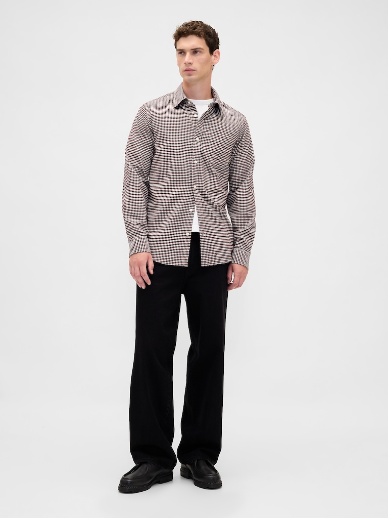 Plaid Oxford Shirt