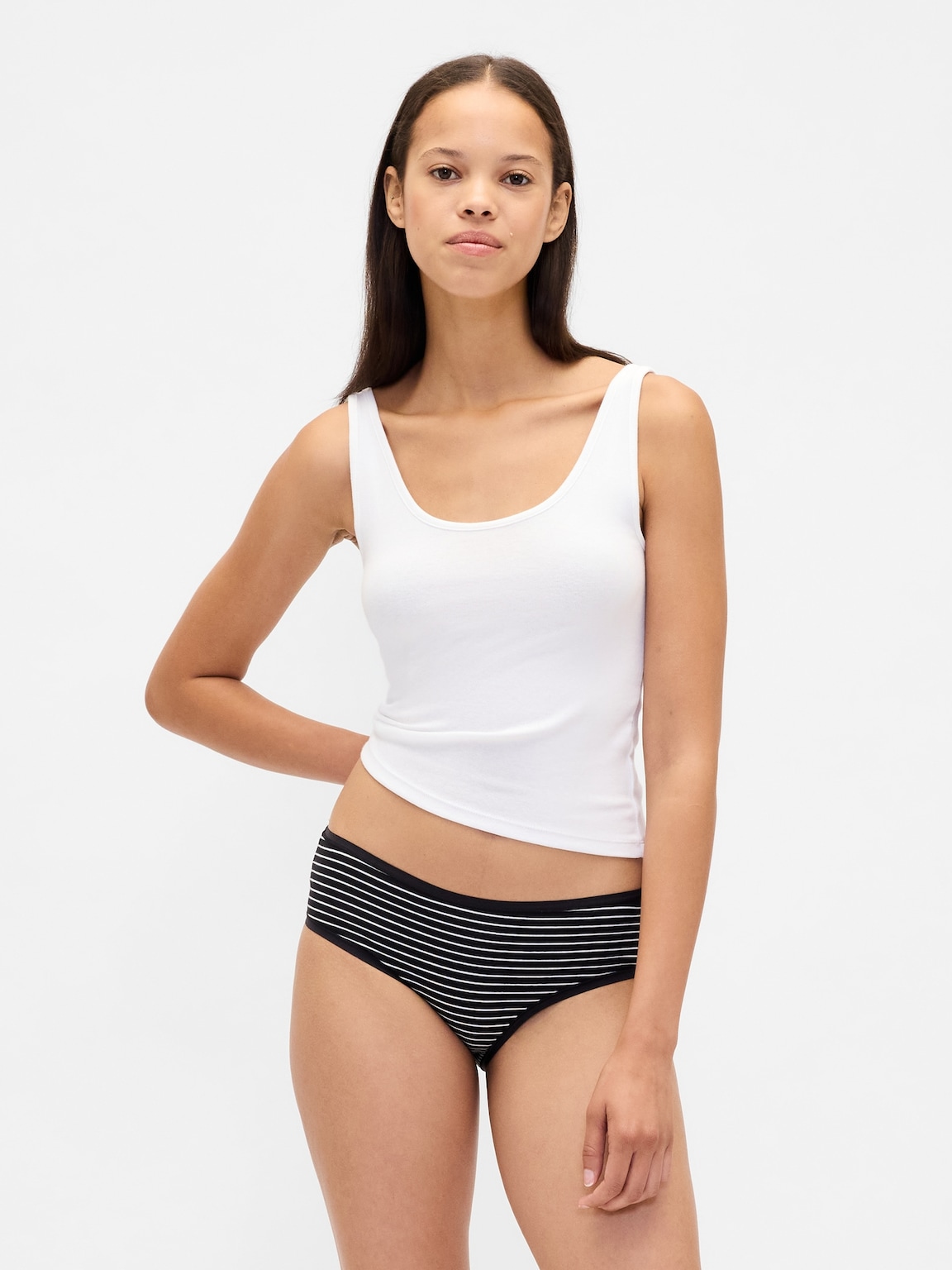 Organic Stretch Cotton Hipster (3-Pack)