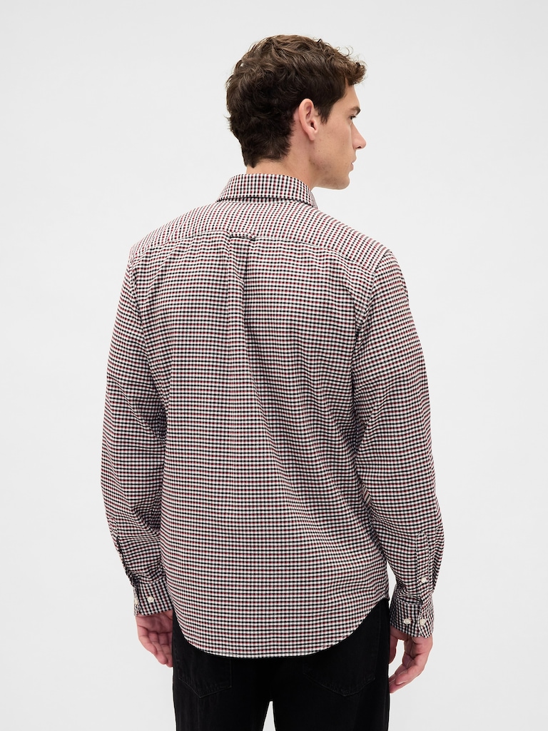 Plaid Oxford Shirt