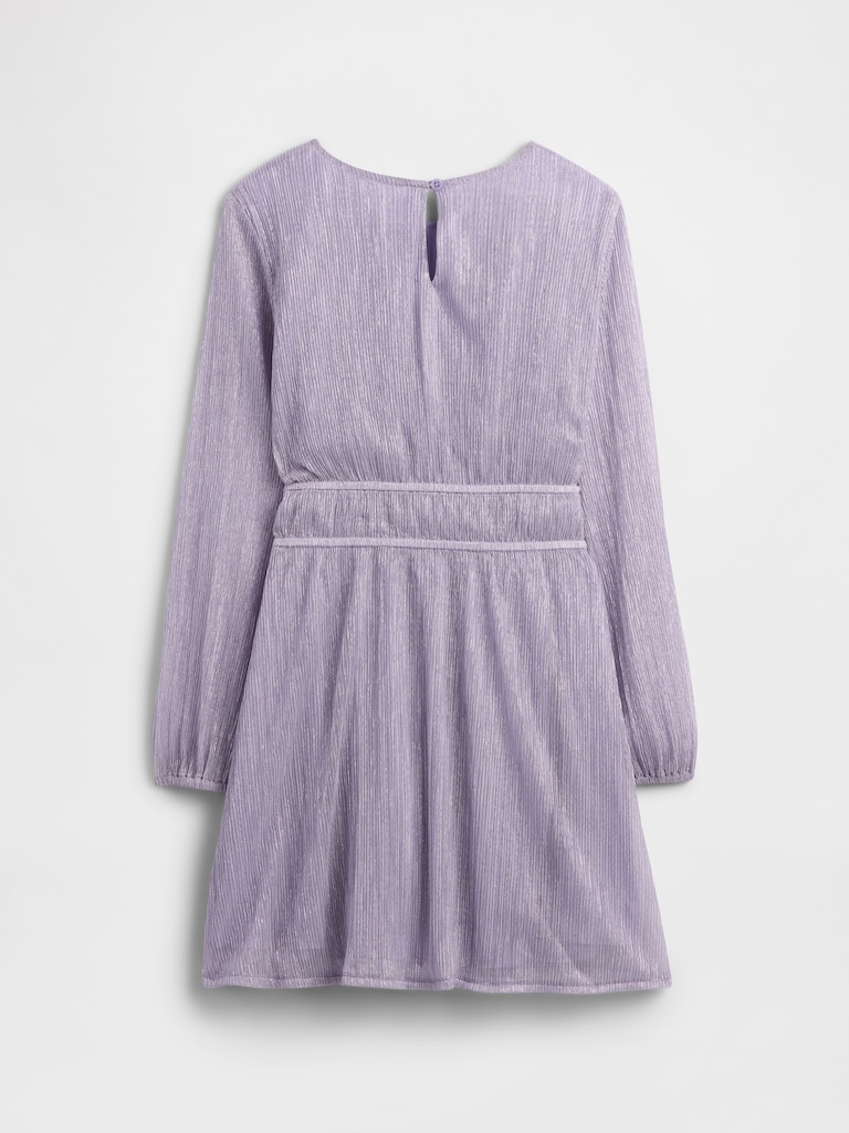 Kids Metallic Shine Dress