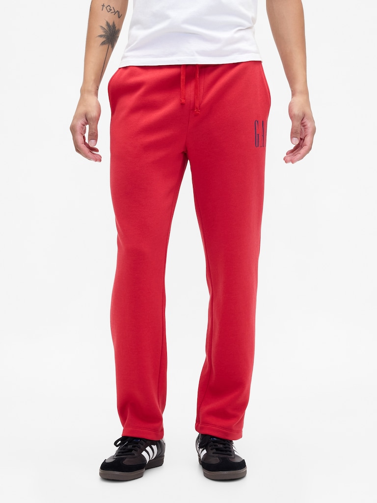 Gap Logo Straight-Leg Sweatpants