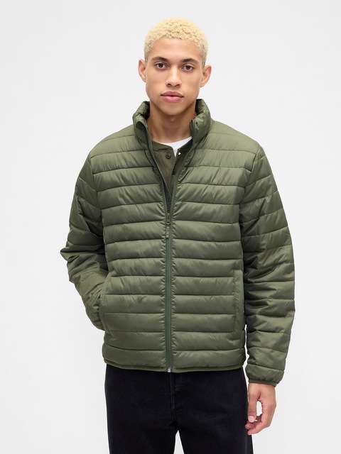 GAP PRIMALOFT CROPPED PUFFER - Chaqueta de invierno - black/negro