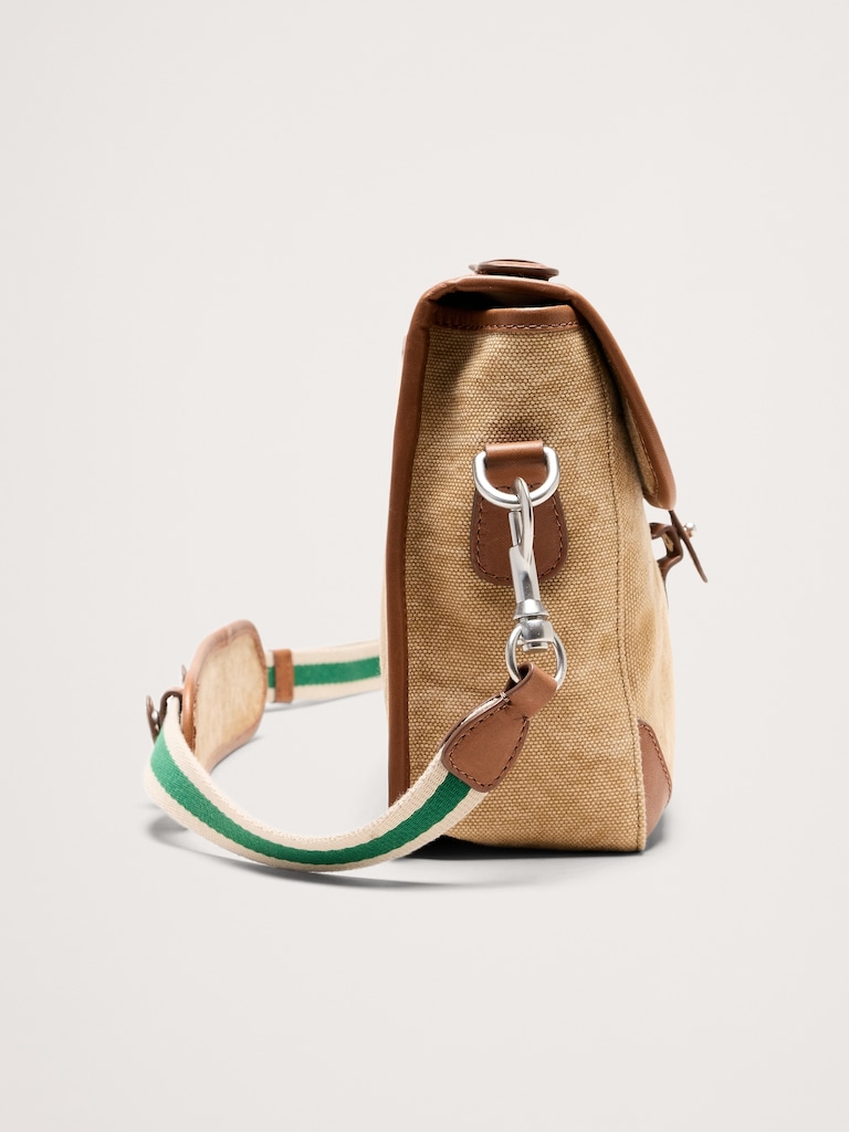 Canvas & Leather Camera Bag