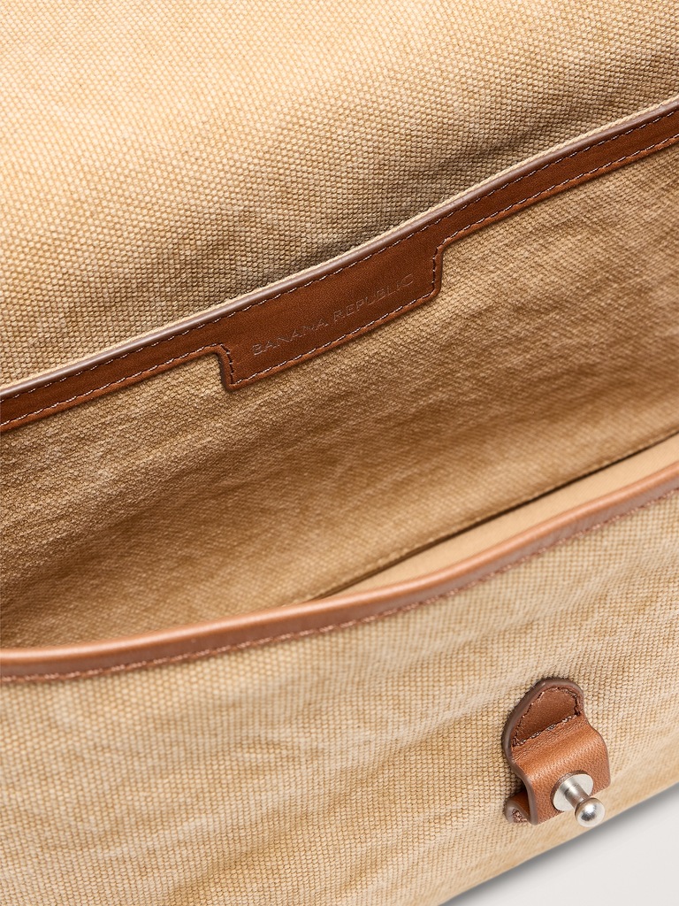 Canvas & Leather Camera Bag