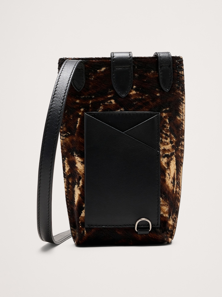 Italian Leather Crossbody Pouch