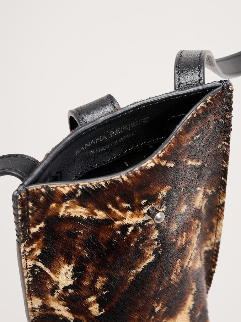 Italian Leather Crossbody Pouch