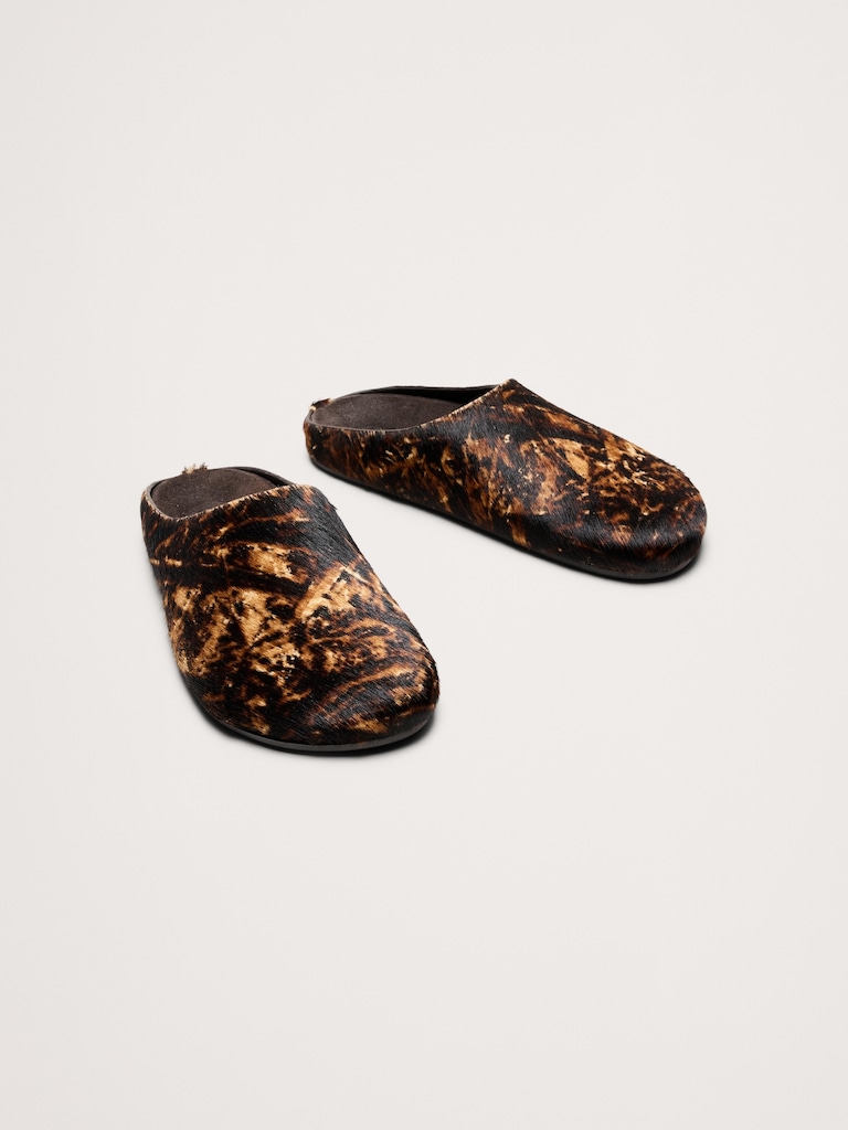 Leather Essential Clog