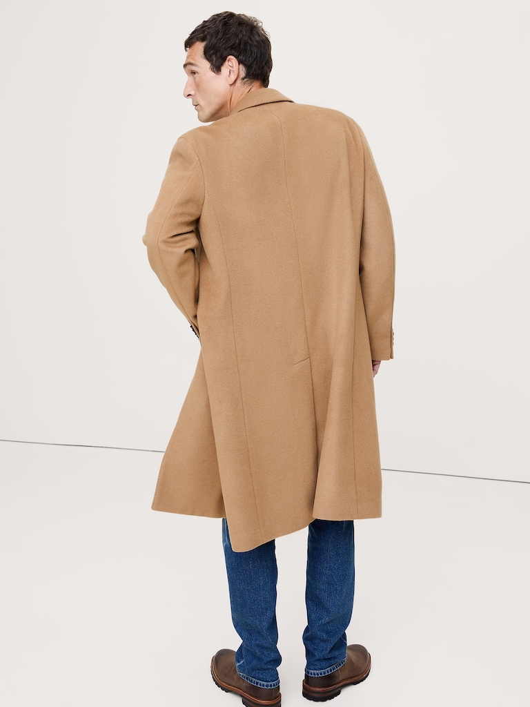 Double-Breasted Top Coat