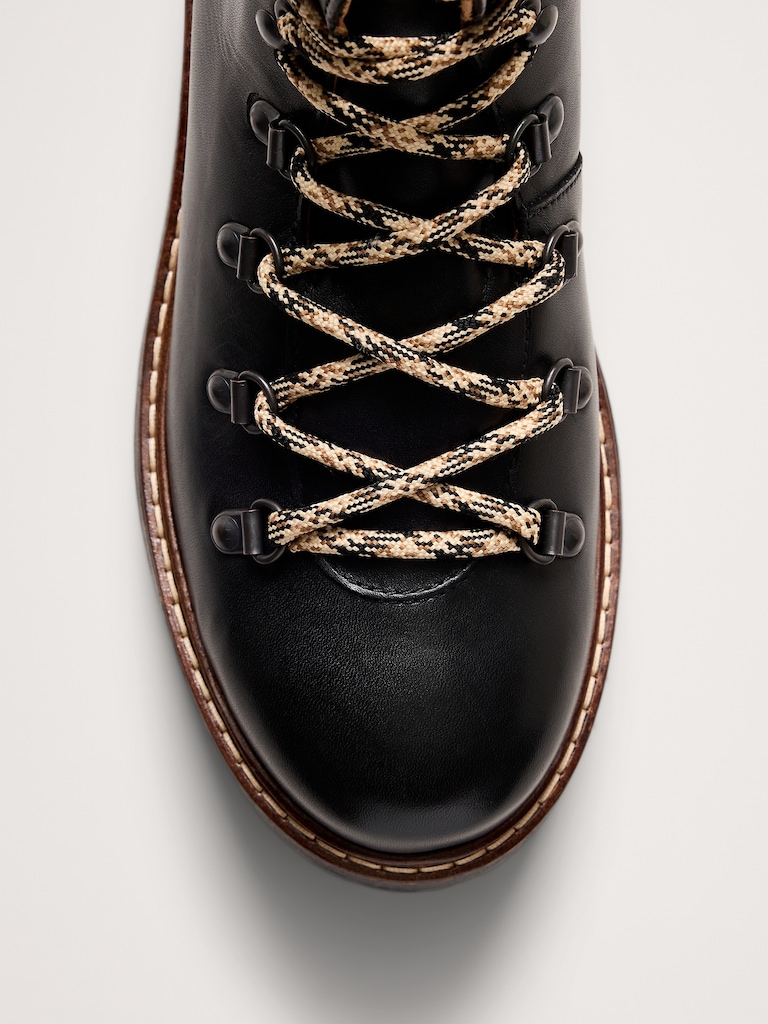 Italian Leather Alpine Boot