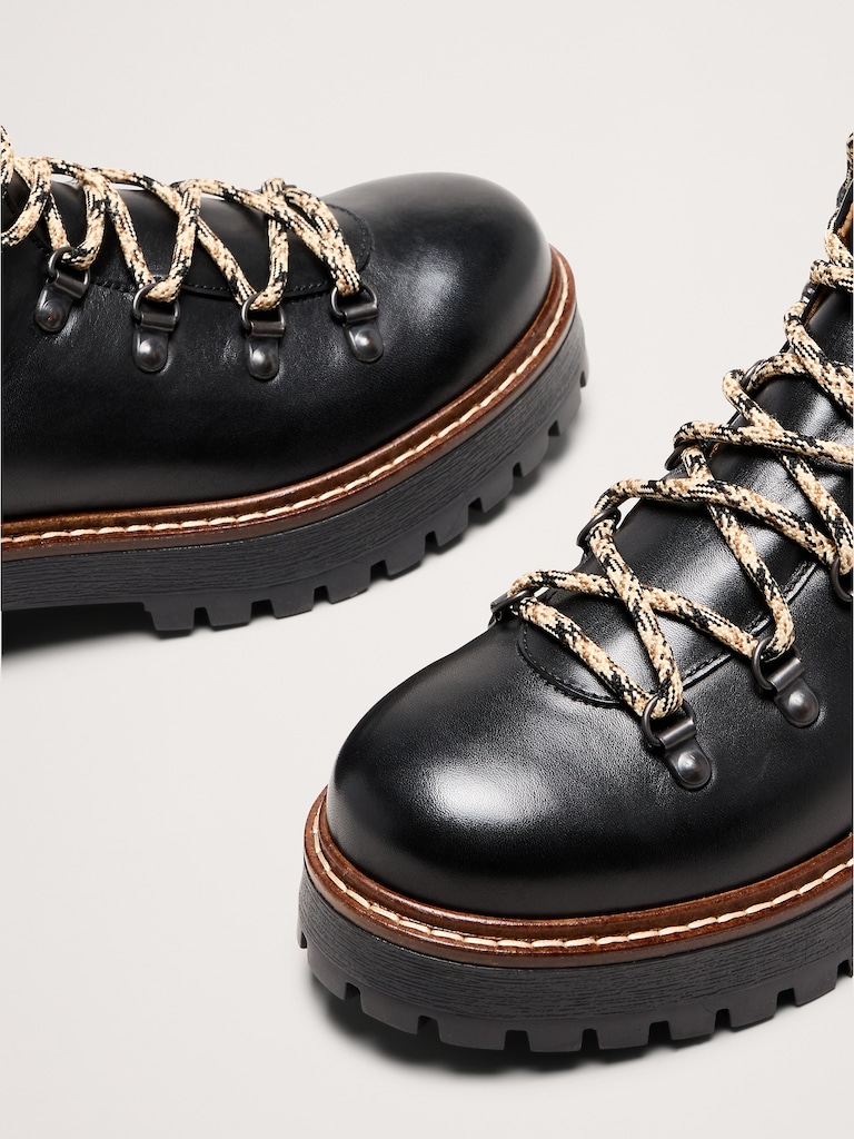 Italian Leather Alpine Boot