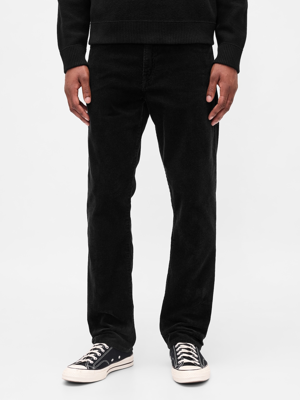 Corduroy Relaxed Straight Pants