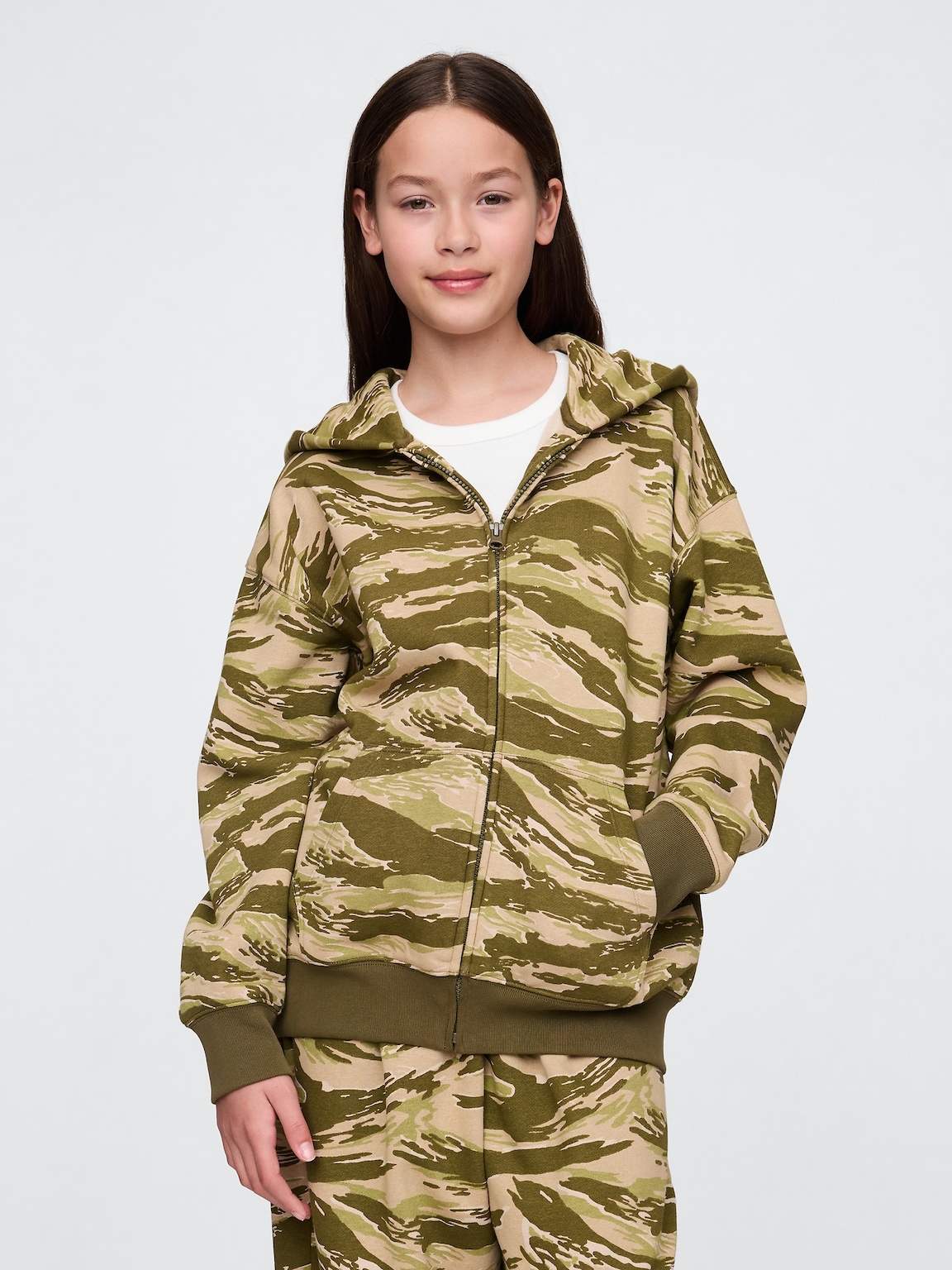 Kids VintageSoft Zip Hoodie