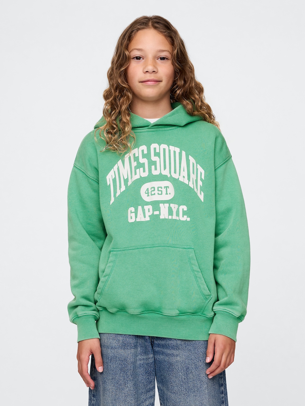 Kids VintageSoft NYC Times Square Hoodie