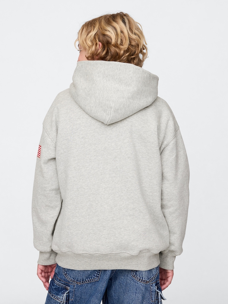 Kids VintageSoft NYC Times Square Hoodie