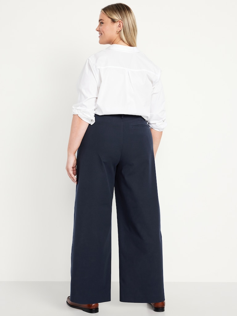 High-Waisted Pixie Super Wide-Leg Pants