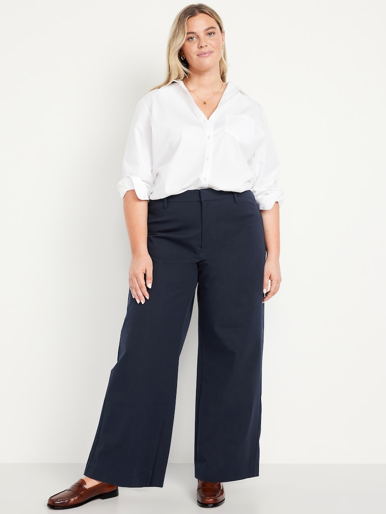 High-Waisted Pixie Super Wide-Leg Pants
